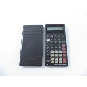 Texas Instruments BA II Plus Advanced Business Analyst Calculator W/ Cover WORKS